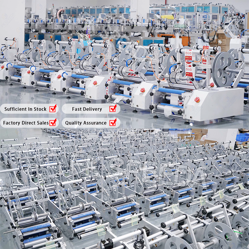 Features of Semi-automatic Round Bottle Labeling Machine
