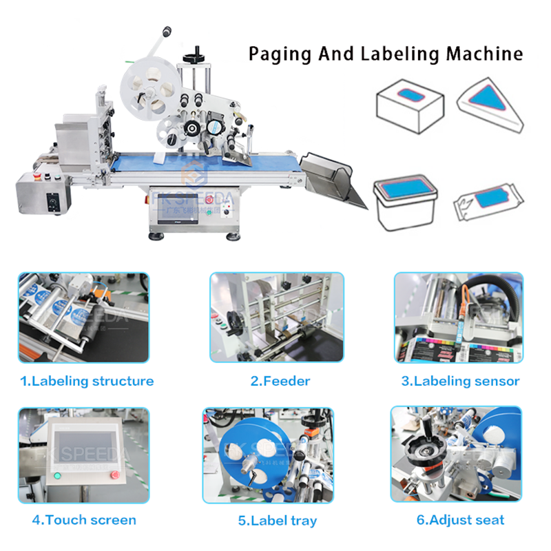 FK611 Desktop Automatic Flat Surface Labeling Machine