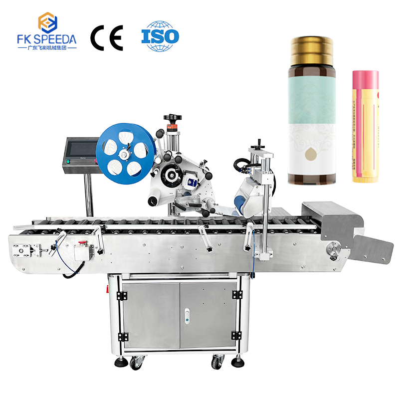 FK807 Automatic Horizontal Round Bottle Labeling Machine 