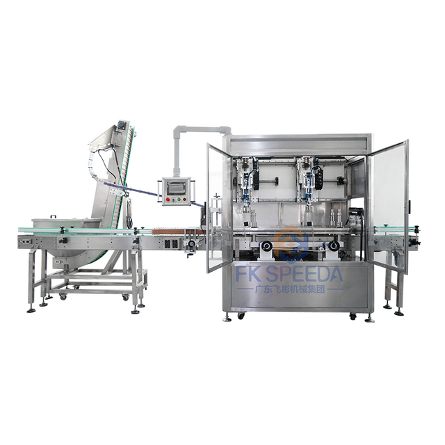 Automatic Dual-head Tracking Capping Machine