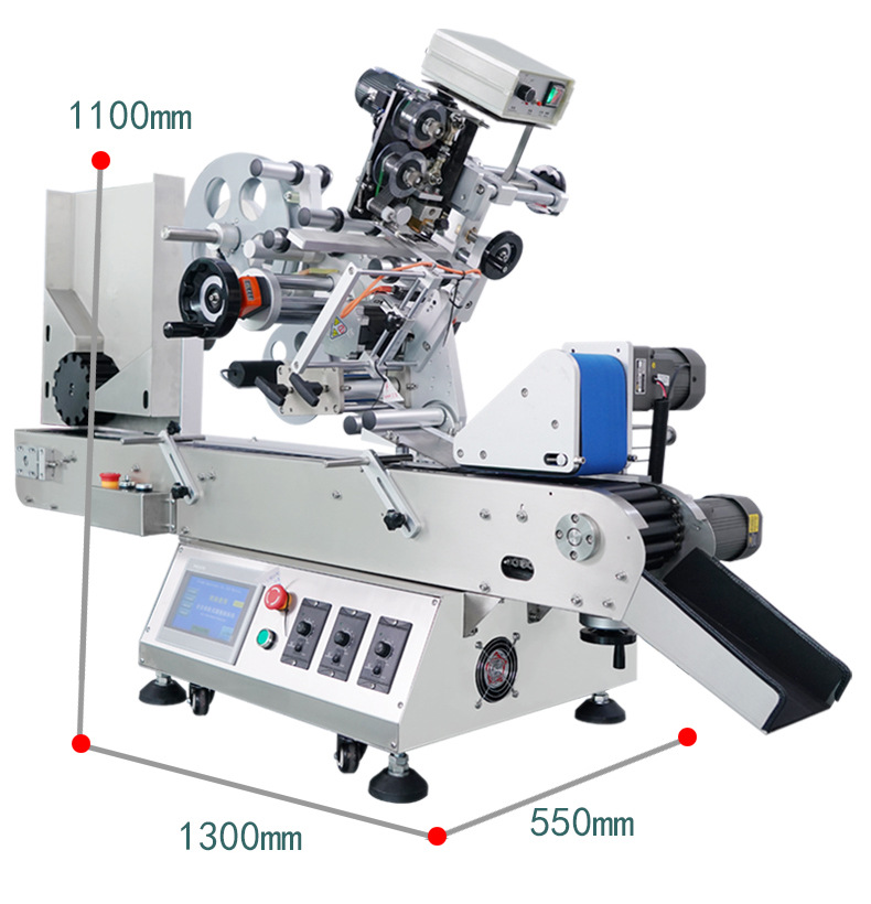 FK608 Desktop Automatic Horizontal Round Bottle Labeling Machine