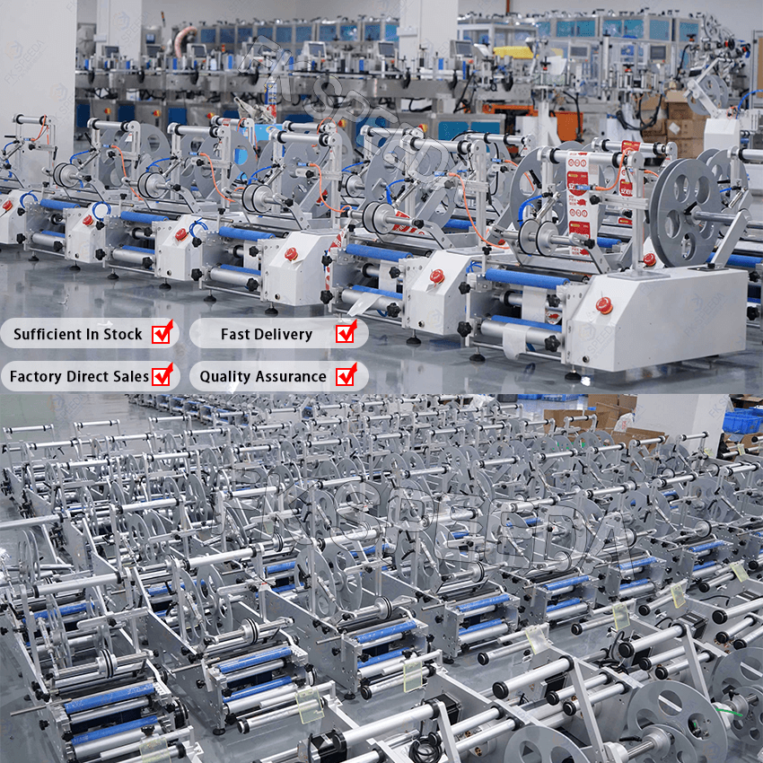 FK603 Desktop Semi Automatic Sticker Small Round Bottle Labeling Machine
