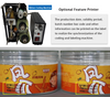 FK803 Automatic Bottles Label Machine Can Jar Labeler Applicator Sticker Labeling Machine for Round Bottles