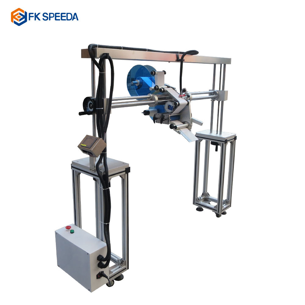 Manufacturer Directly Supplied Assembly Lines Fully Automatic Flat Gantry Labeling Machine for Carton