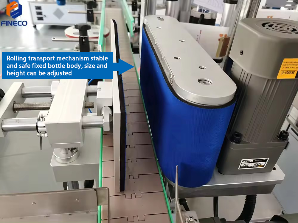 FK803 Automatic Bottles Label Machine Can Jar Labeler Applicator Sticker Labeling Machine for Round Bottles
